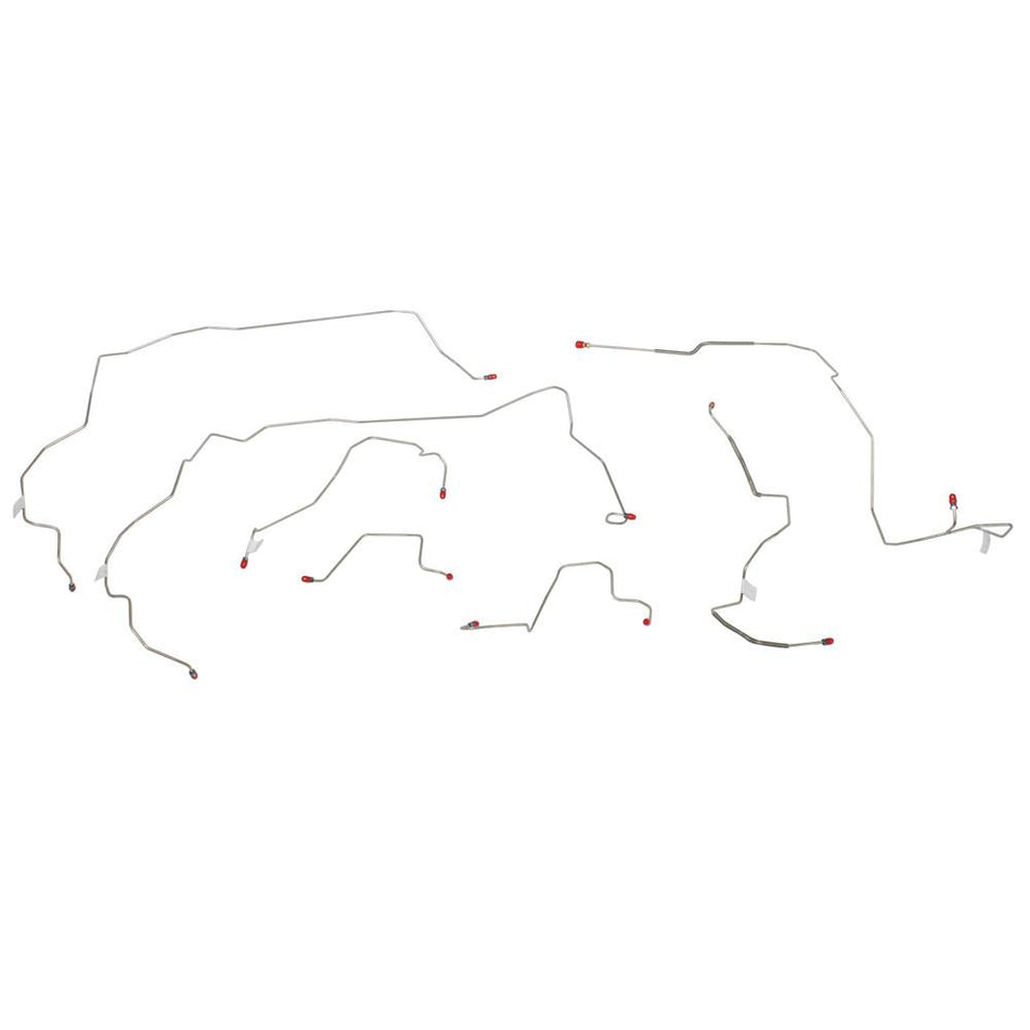 HKT0001OM- 00-04 Honda Insight; Front Brake Line Kit; Steel - SSTubes