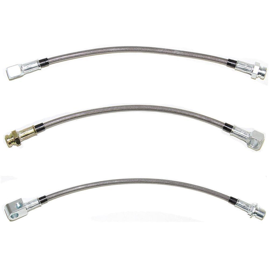 Brake Hose Kit For 7172 Chevy C10 Front Brake Hose and Drop Hose Kit