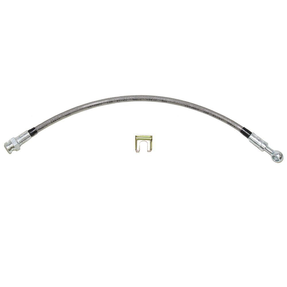 HSP0017SS- 01-07 GM 2500HD/3500 Dually Rear Axle Rear-Right Brake Hose; Stainless - SSTubes