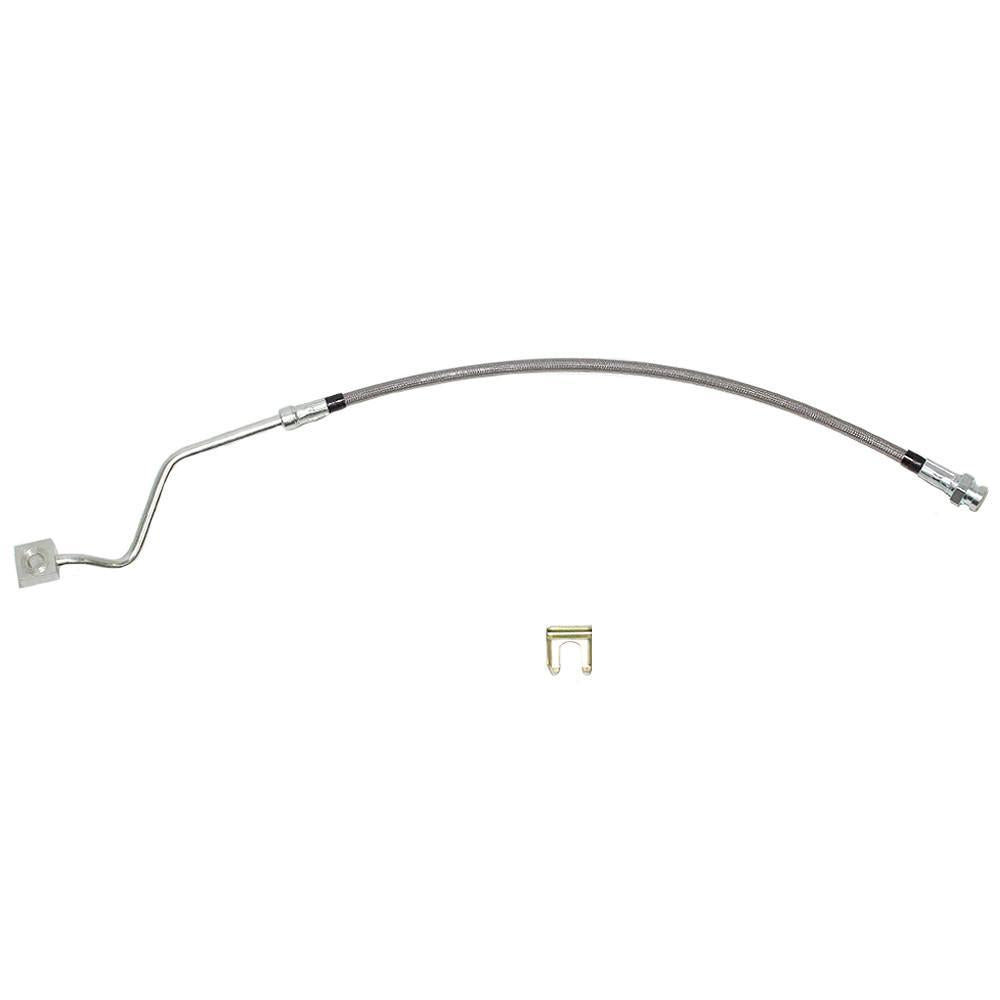 HSP0050SS- 99-04 Ford Super Duty 4wd, AWABS, Left-Front Brake Hose; Stainless - SSTubes