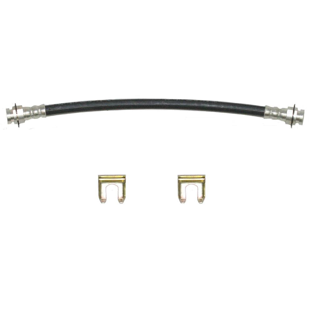 HSP4414OM- 73-76 Mopar A-Body/ 68-72 GM A-Body, w/ Front Drum/ 68 GM A-Body, w/ Front Disc Front Brake Hose; Rubber - SSTubes