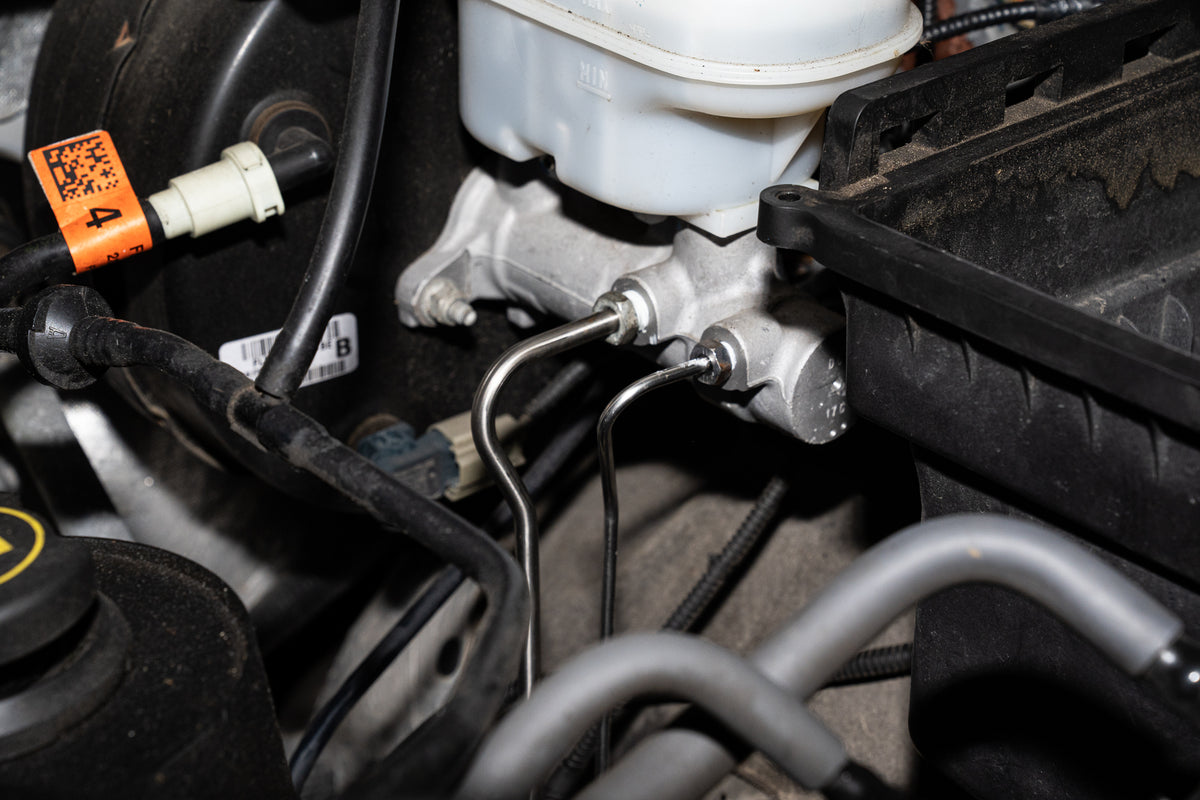 TKT1541SS - 15-17 Ford F-150 Front Brake Kit; Stainless - SSTubes