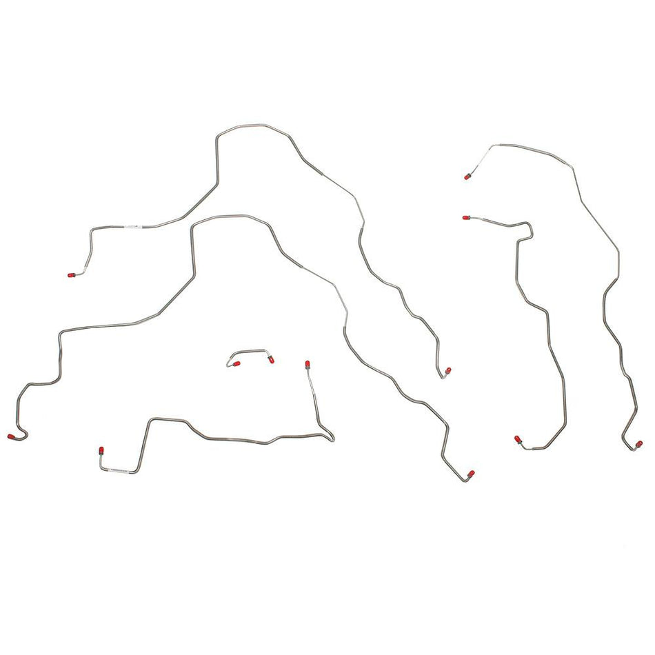 OKT9901SS- 99-03 Solara, w/ All Wheel Disc, AWABS, Front Brake Line Kit; Stainless - SSTubes