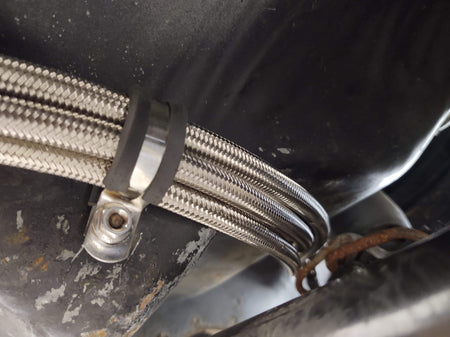 QFF0025SS - 02-05 Buick Rendezvous / Pontiac Aztek with V6, Quick Fix Fuel Hose Kit; Braided Stainless - SSTubes