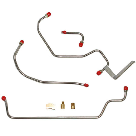 RPC6804OM- 68-71 Mopar B-Body, Hemi; Fuel Pump to Carburetor Line Set; Steel - SSTubes
