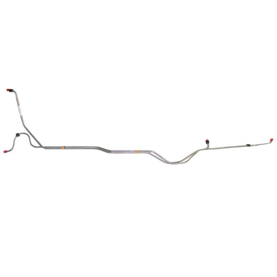 RTC6603SS- 66-69 Mopar B-Body, Hemi Transmission Line Set, 4pc w/ Factory Auxiliary Cooler, Except Charger; Stainless - SSTubes