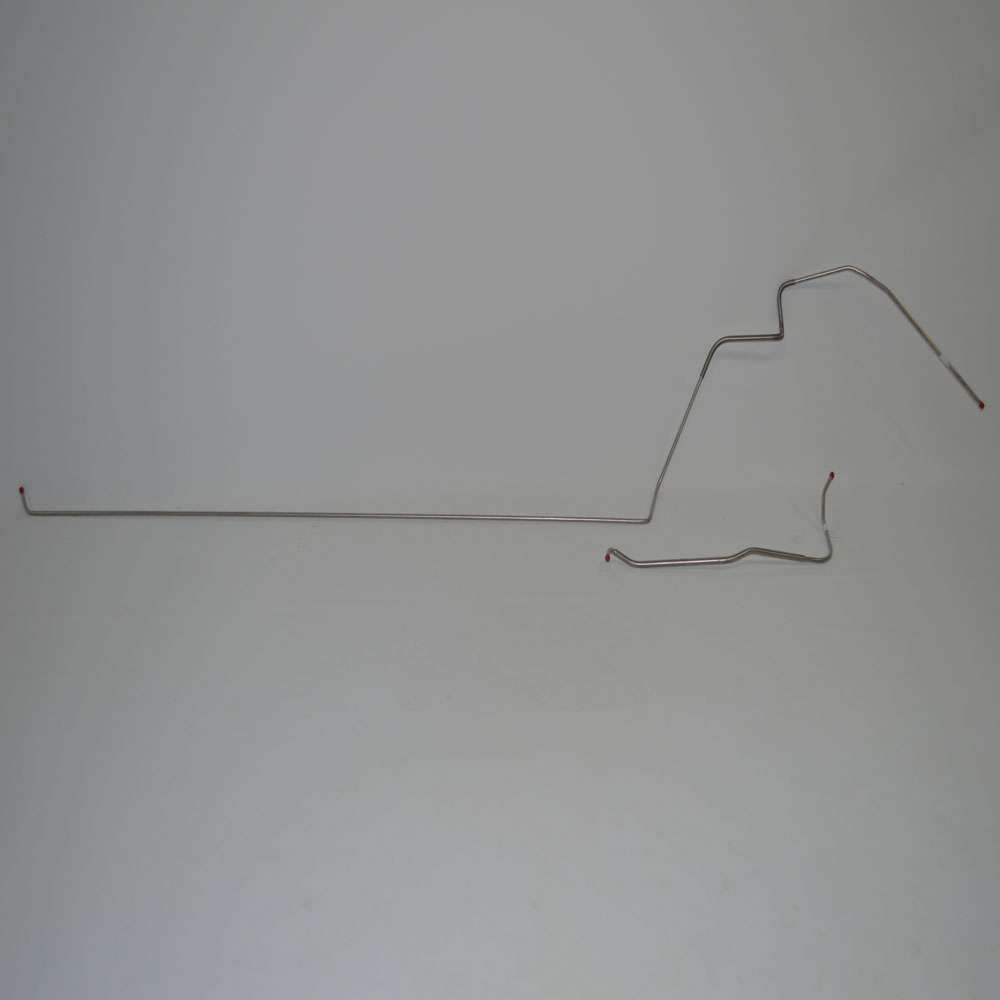 SGL6201SS- 62-63 Ford Thunderbird; 2pc 3/8" Tank to Pump Fuel Line; Stainless - SSTubes