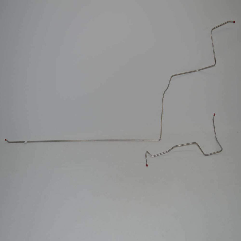 SGL6401SS- 64 Ford Thunderbird; 2pc 3/8" Tank to Pump Fuel Line Set; Stainless - SSTubes