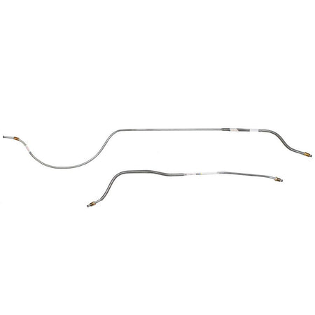 SRA5501OM- 55-56 Ford Thunderbird; 2pc Rear Axle Brake Line Set; Steel - SSTubes
