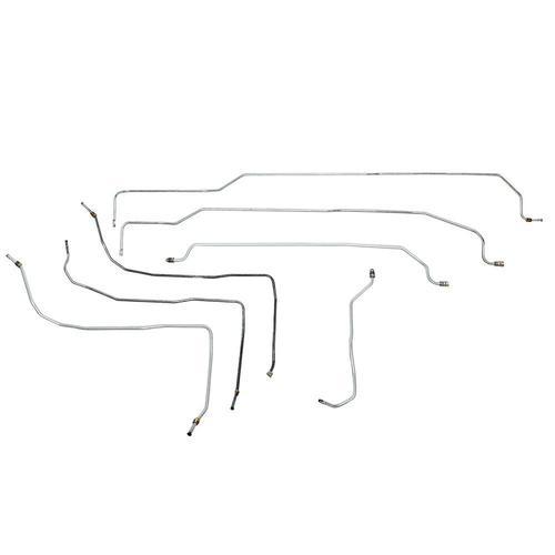 TGL0106SS - 01-05 Chevy S-10 Extended Cab/Short Bed; Complete Fuel Line Kit; Stainless - SSTubes