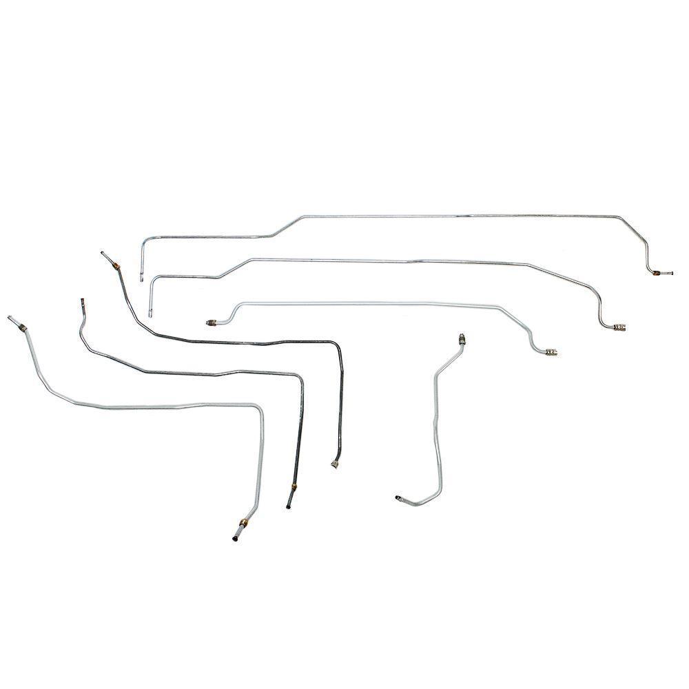 TGL0211SS- 02-03 GM 2500 SUV Complete Fuel Line Kit; Stainless - SSTubes