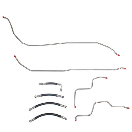 TGL0501SS- 04-07 Hummer H2 Fuel Line Kit; Stainless - SSTubes
