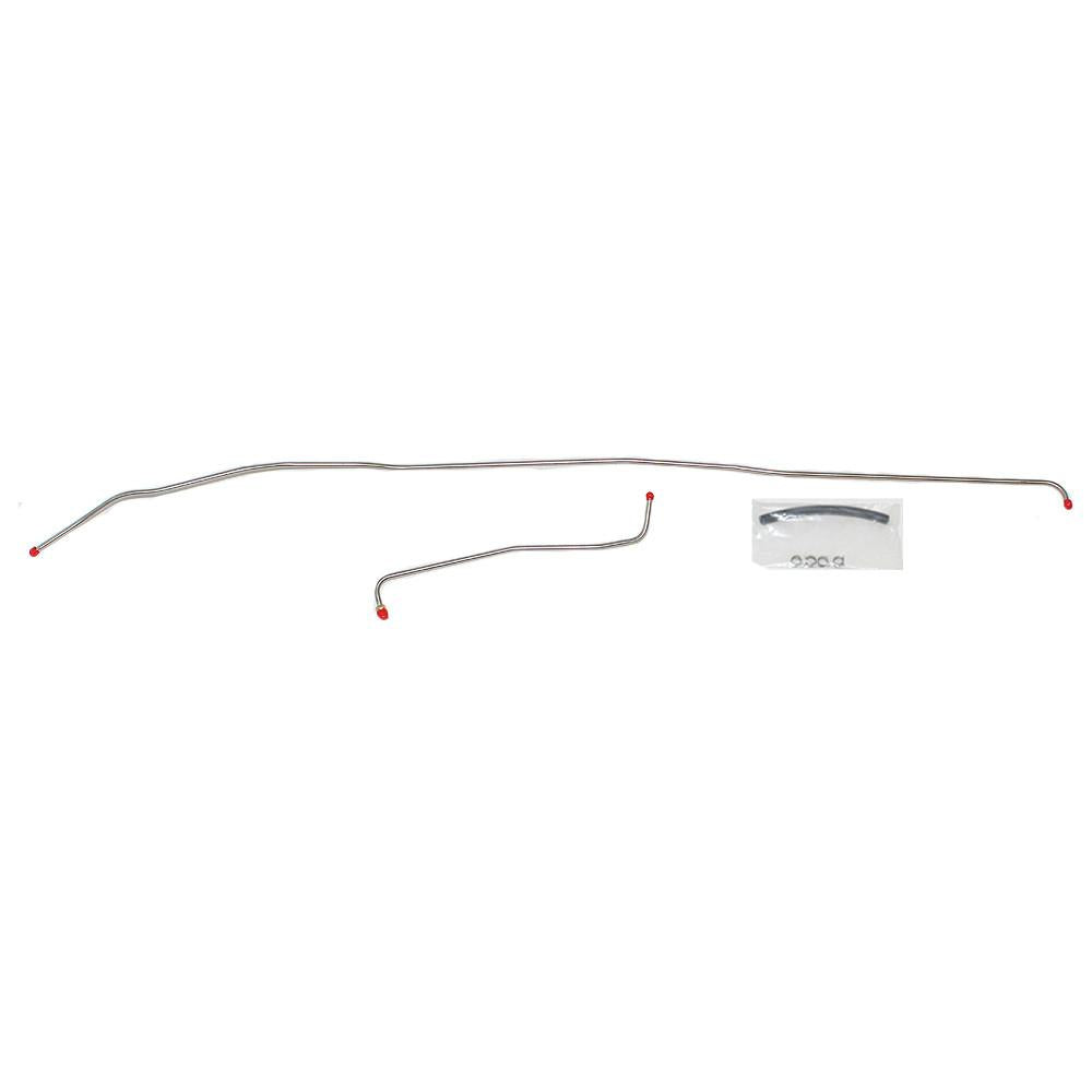 TGL7101SS- 71-72 Chevy C10 / GMC C1500 8cyl, 2wd; 2pc 5/16" Tank to Pump Main Fuel Lines; Stainless - SSTubes