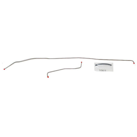 TGL7101SS- 71-72 Chevy C10 / GMC C1500 8cyl, 2wd; 2pc 5/16" Tank to Pump Main Fuel Lines; Stainless - SSTubes