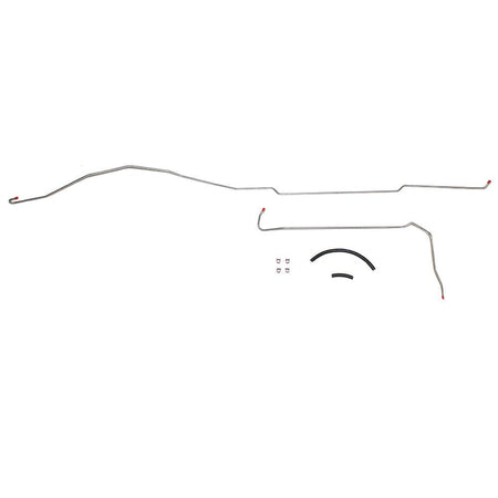 TGL7105SS- 71-72 Chevy C20/GMC C2500 8cyl, 2wd; 2pc 1/4" Fuel Return Lines; Stainless - SSTubes