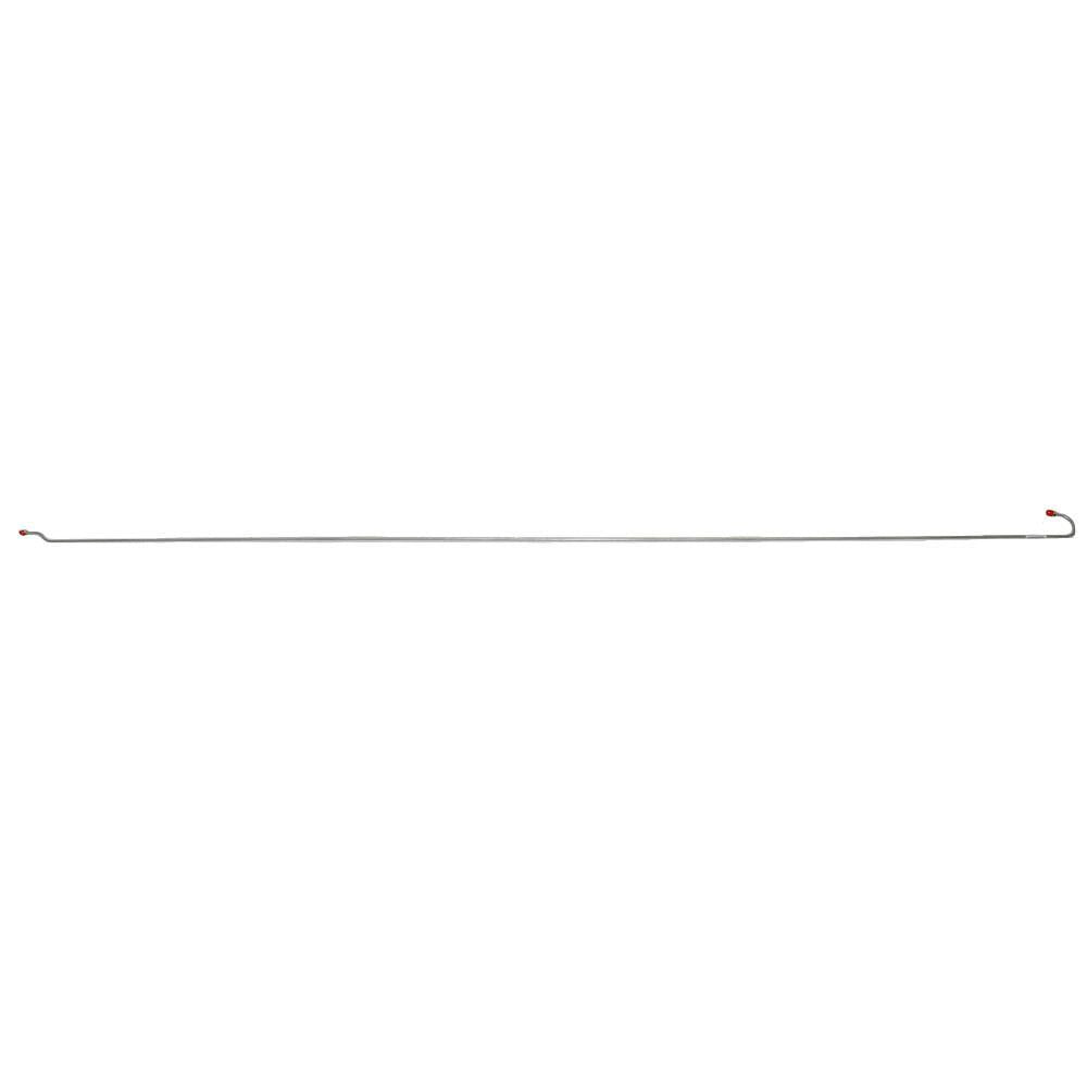 TIN0011SS- 01-07 GM 2500HD & 3500, Extended Cab w/ 8 Bed; Intermediate Brake Line; Stainless - SSTubes