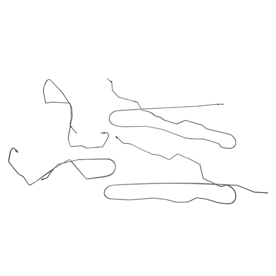 TIN1241OM - 11-15 Ford F350, Crew Cab/ Long Bed, Intermediate Set; Steel - SSTubes