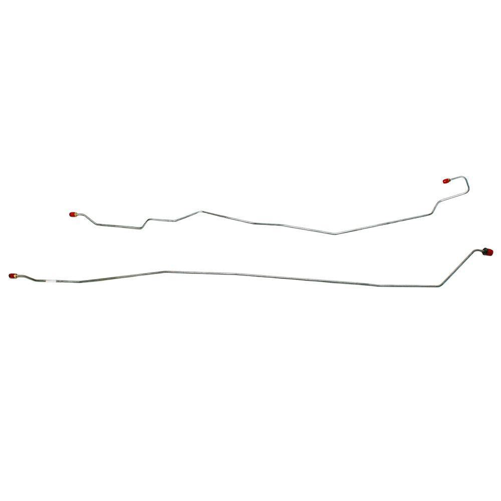 TIN6741SS- 67-72 Ford F-100 2wd Long Bed; 2pc Intermediate Brake Line; Stainless - SSTubes