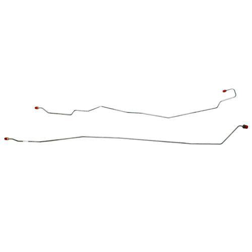 TIN6743SS- 67-72 Ford F-250 2wd Long Bed; 2pc Intermediate Brake Line; Stainless - SSTubes