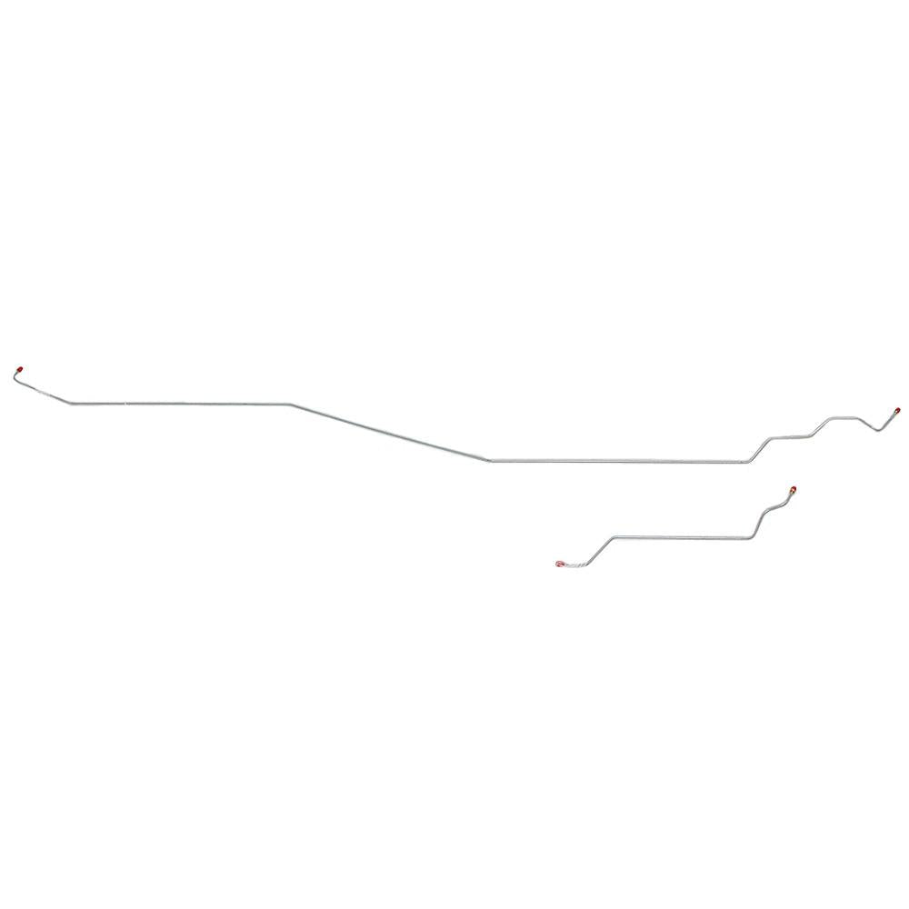 TIN9521OM- 95-00 GM 1500/2500/3500, Regular Cab/Short Bed, Intermediate Brake Line; Steel - SSTubes