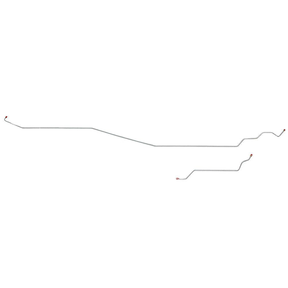 TIN9541SS - 87-97 Ford F-150, 250, 350 Ext 8ft Bed; Intermediate Brake Line; Stainless - SSTubes