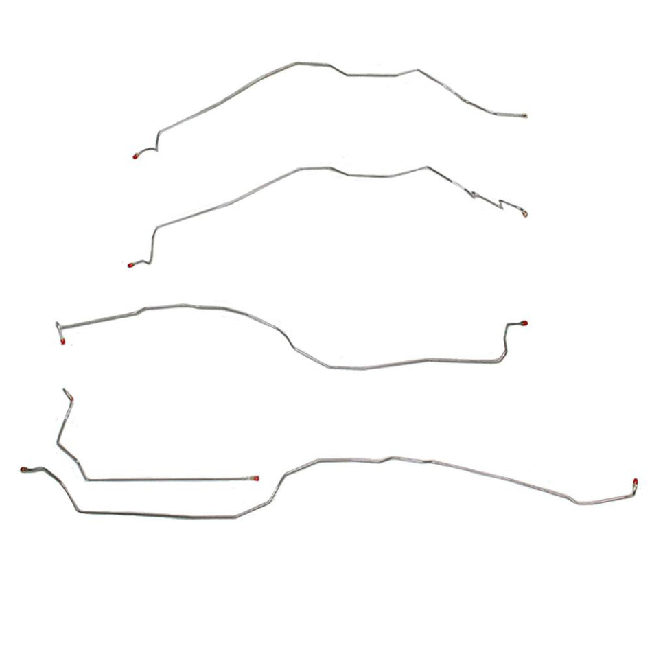 TKT0011SS - 00-02 GM GMT800 Body; Front Brake Line Kit; Stainless - SSTubes