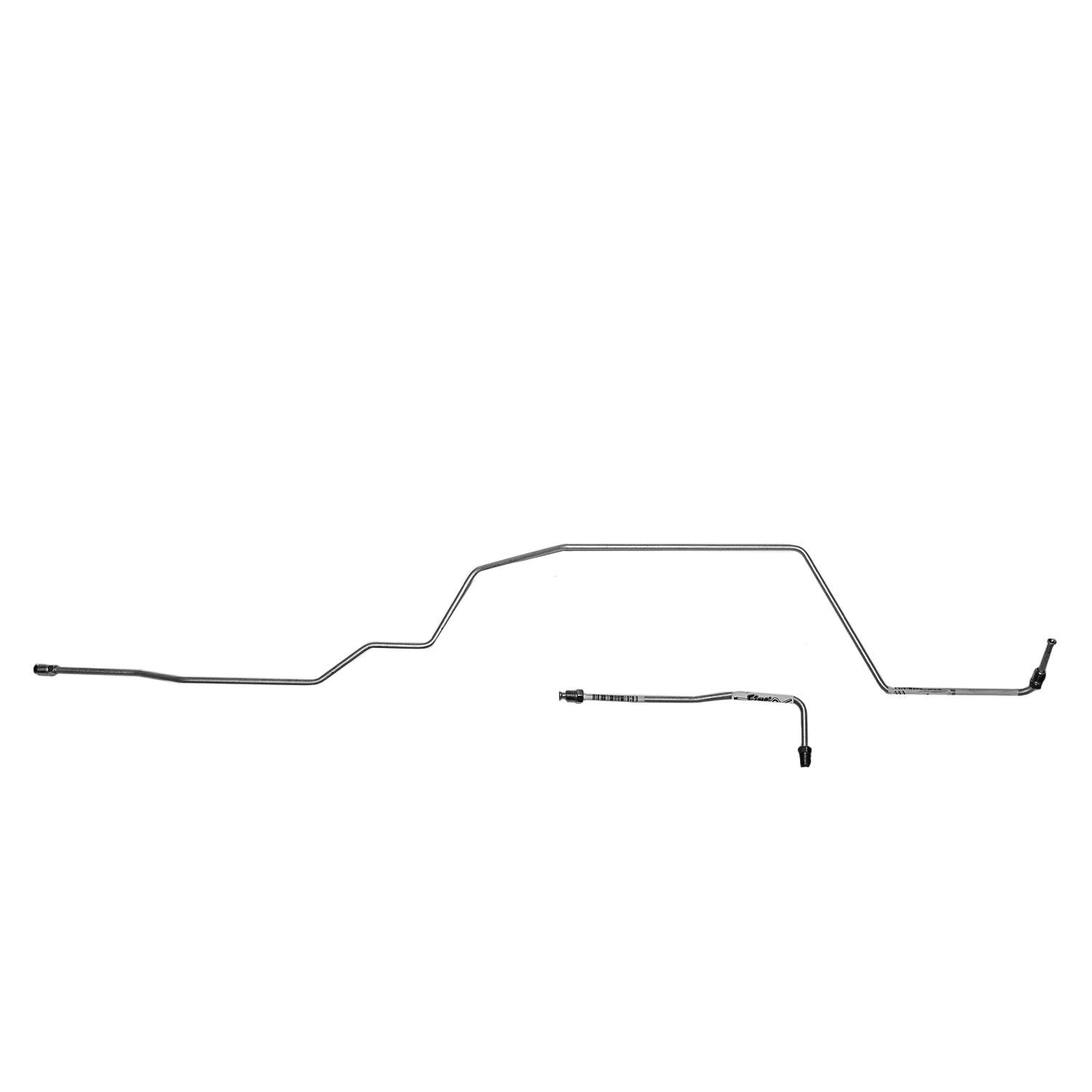 TRA1301OM- 12-13 Ford F-150 Rear Axle Brake Line Set; Steel - SSTubes