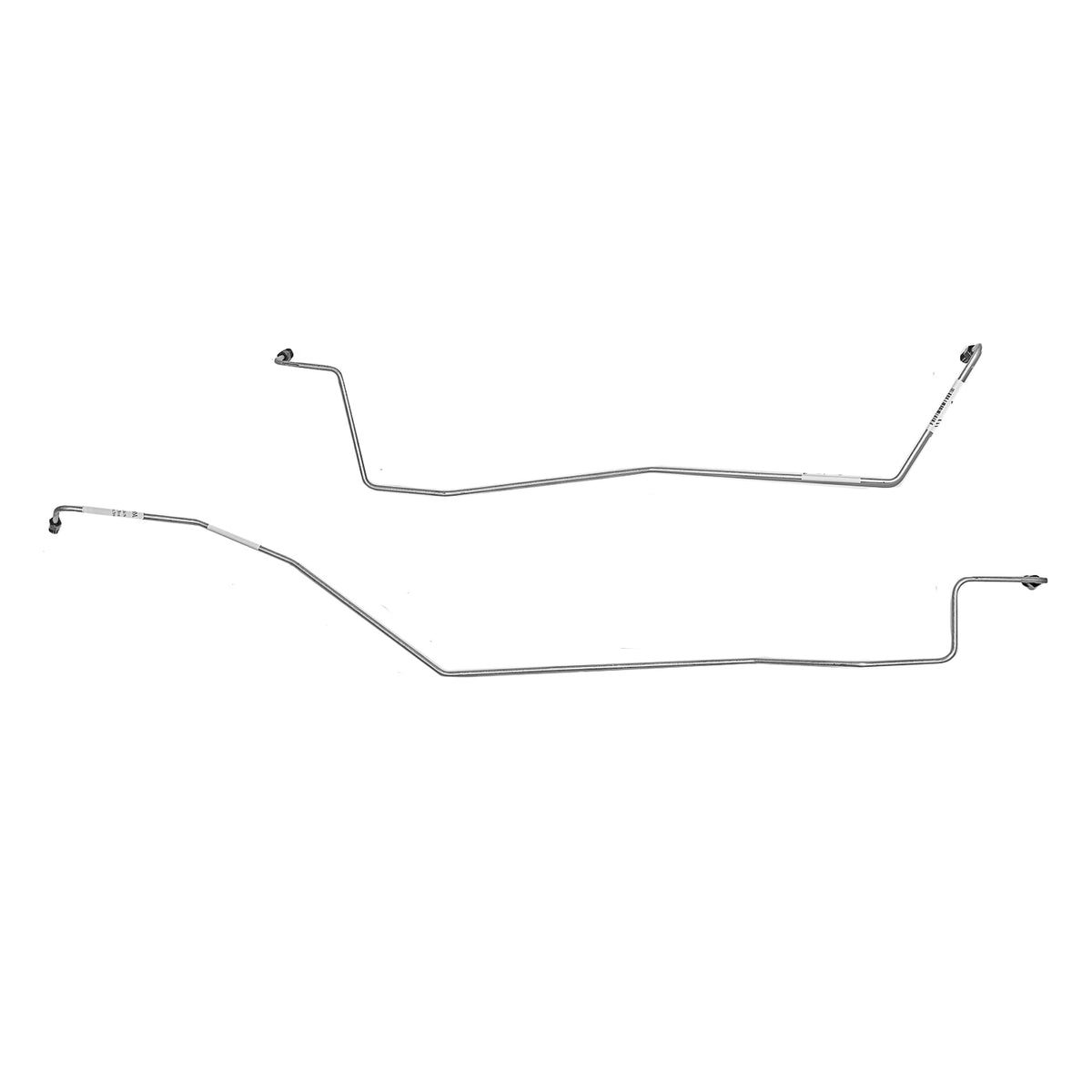 TRA1401SS- 2014-18 GM 1500 Truck; Rear Axle Brake Line Kit; Stainless - SSTubes