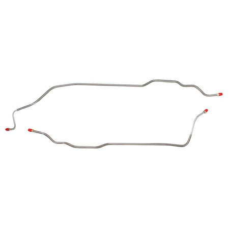 TRA7301SS- 73-80 Chevy C10/GMC C1500, 1/2 Ton, 2wd, 5 Lug Axles, w/ Rear Leaf Springs, Rear Axle Brake Lines; Stainless - SSTubes