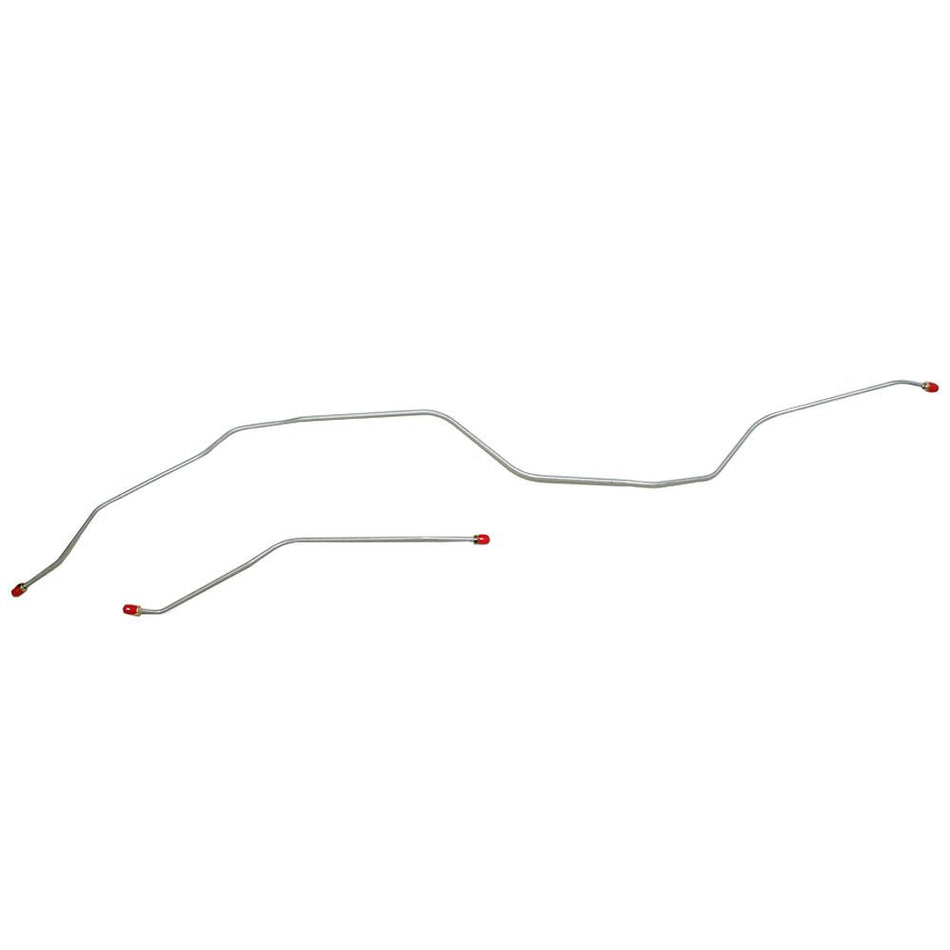 TRA7341OM- 73-79 Ford F-100; 2pc Rear Axle Brake Lines; Steel - SSTubes
