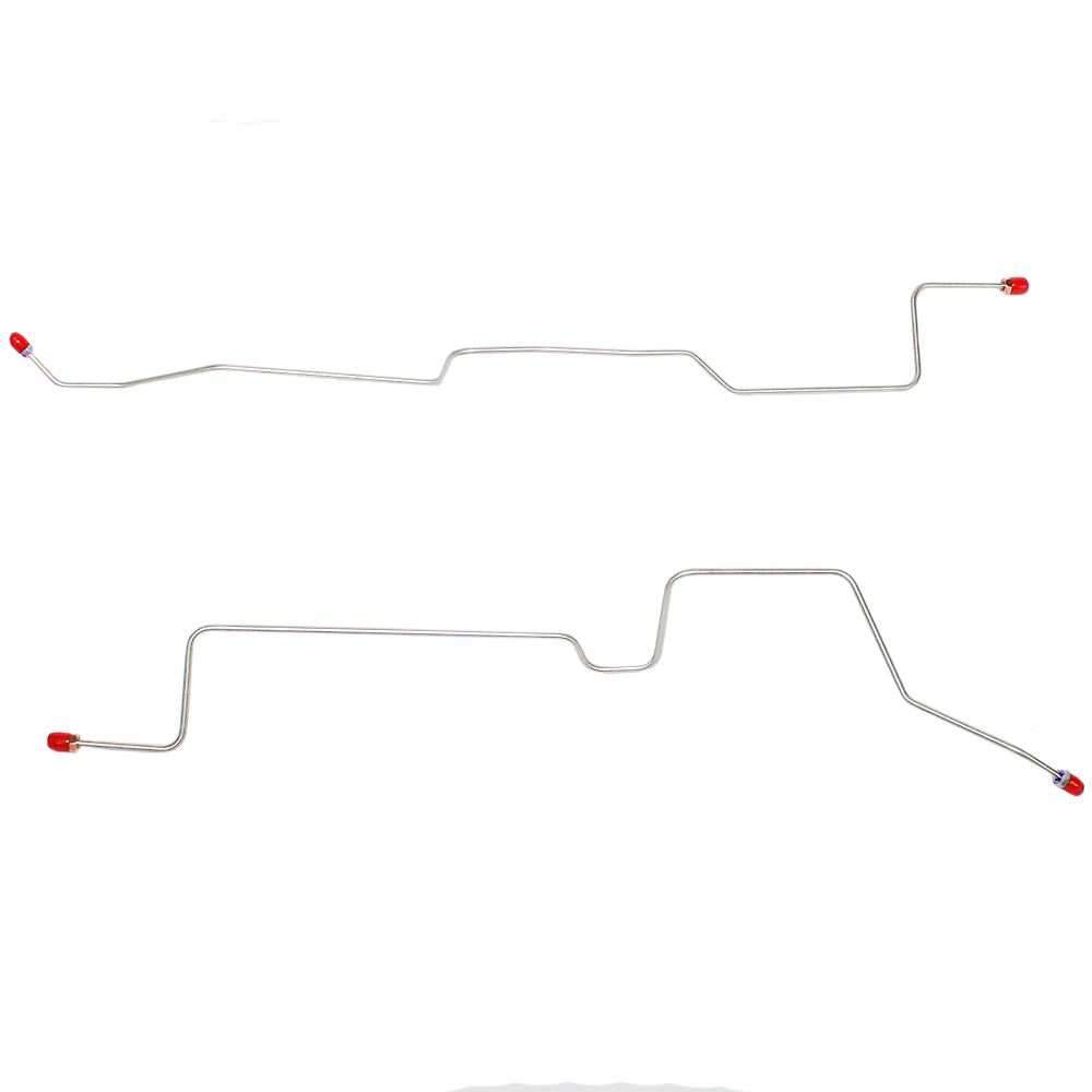 thumbnail image 2 of Fine Lines Brake Line Kit For 1998-2005 Ford Ranger Rear Axle – 3/16" Galfan Coated Steel Lines, Left & Right 2 of 4