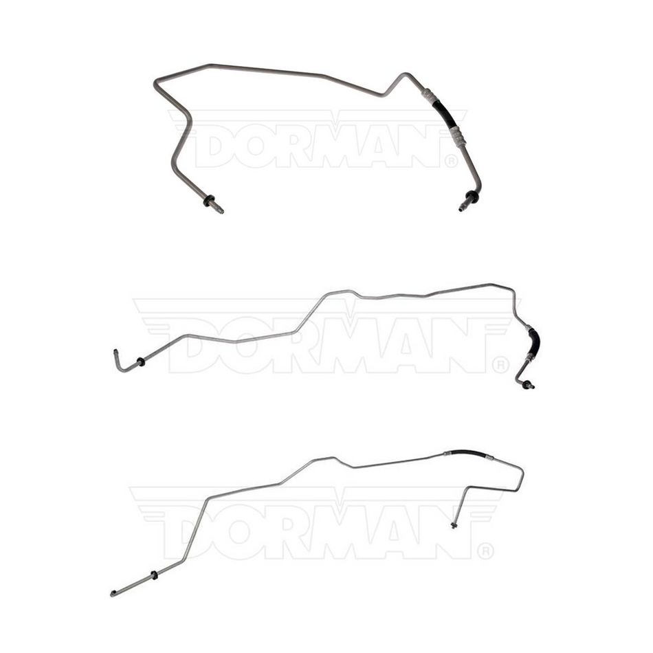 Complete Stainless Steel Brake Line Kit For 2001-2007 Chevy Silverado/GMC Sierra 2500HD/3500