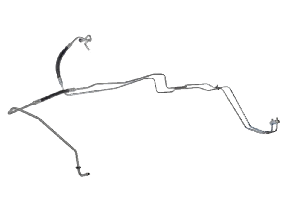 TTC0702OM- 07-14 GM 1500 with 6L80 Transmission Cooler Lines; Steel - SSTubes