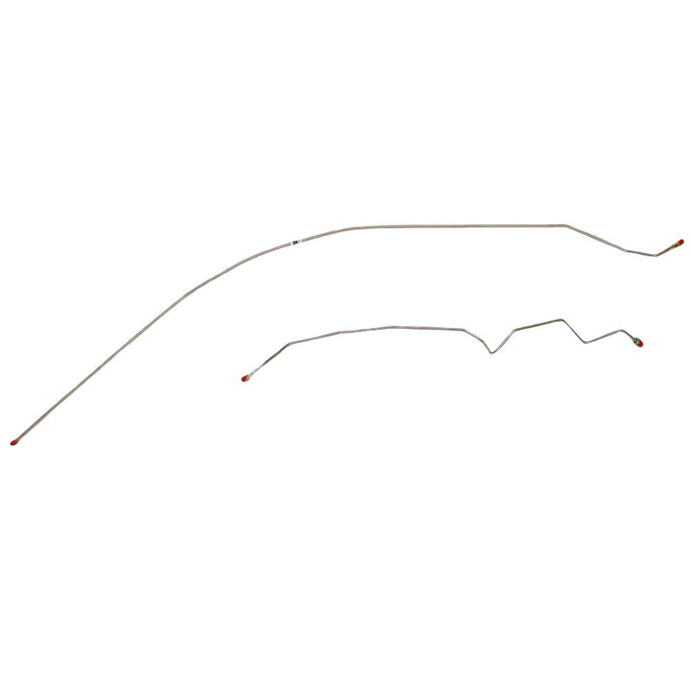 WIN9141SS- 94-01 Jeep Cherokee, non-ABS, Intermediate Brake Lines; Stainless - SSTubes