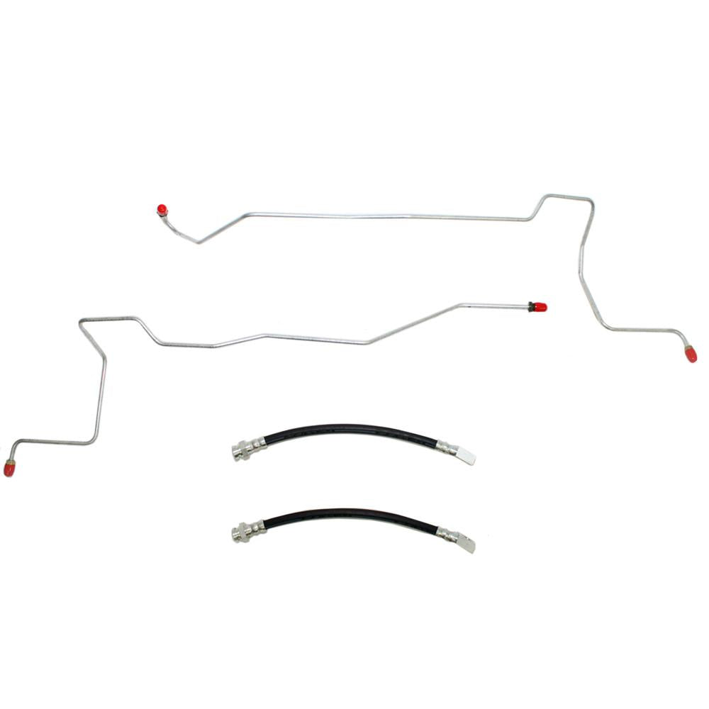 WRA0301OM- 02-03 Dodge Durango RT, 4x4, 4w Disc, Rear Axle Housing Lines; Steel - SSTubes