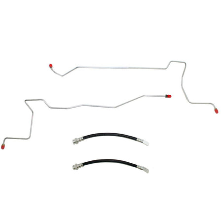 WRA0301OM- 02-03 Dodge Durango RT, 4x4, 4w Disc, Rear Axle Housing Lines; Steel - SSTubes