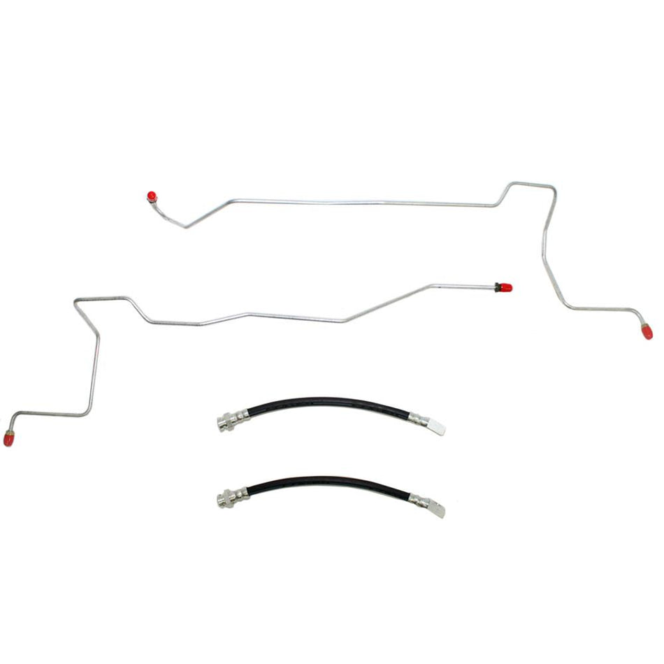 WRA0301OM- 02-03 Dodge Durango RT, 4x4, 4w Disc, Rear Axle Housing Lines; Steel - SSTubes