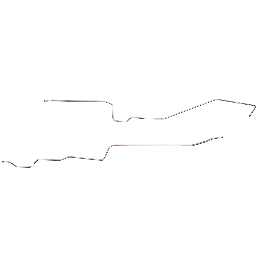 XGL6901OM- 69-73 Chevy Nova, 2pc 3/8" Tank to Pump Fuel Line; Steel - SSTubes
