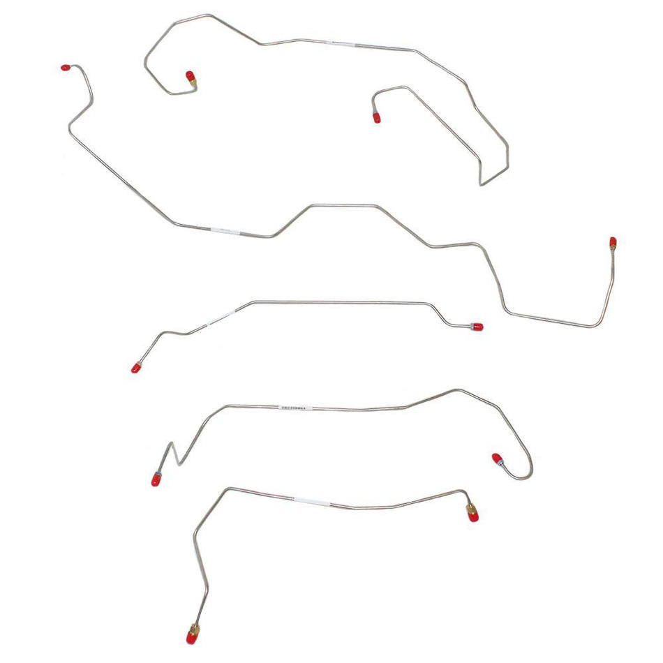 XKT0401SS- 05-10 Cobalt/G5 non-ABS; Front Brake Line Kit; Stainless - SSTubes