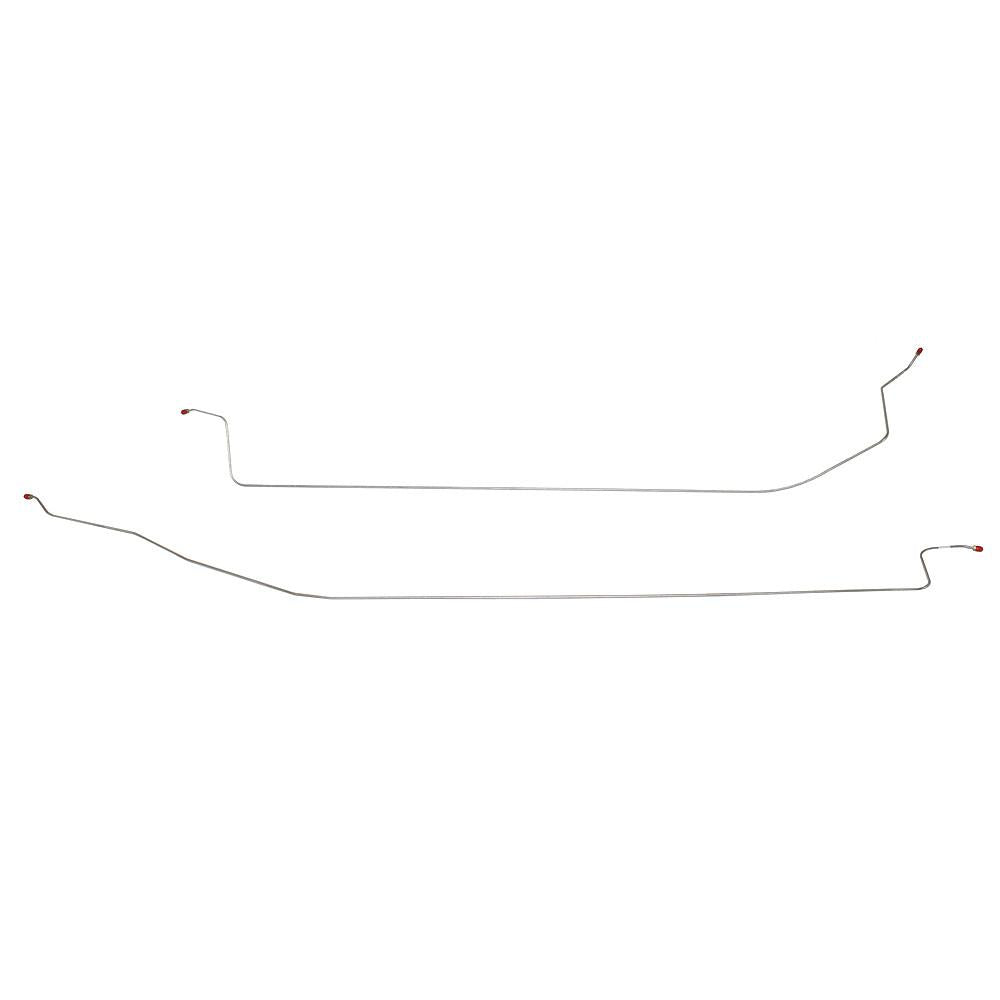 YIN9703OM- 93-97 Chrysler Concord, No-Anti Lock Brakes, Front Disc/Drum, Complete Intermediate Brake Line Kit; Steel - SSTubes