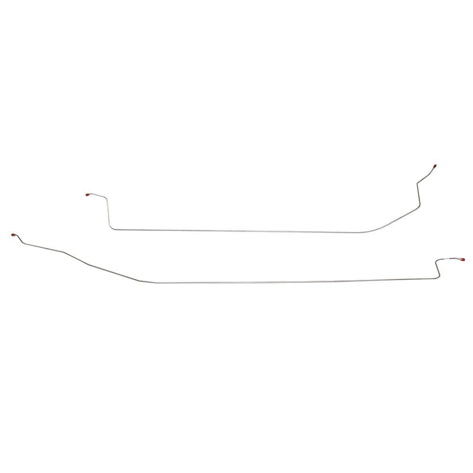 YIN9703OM- 93-97 Chrysler Concord, No-Anti Lock Brakes, Front Disc/Drum, Complete Intermediate Brake Line Kit; Steel - SSTubes