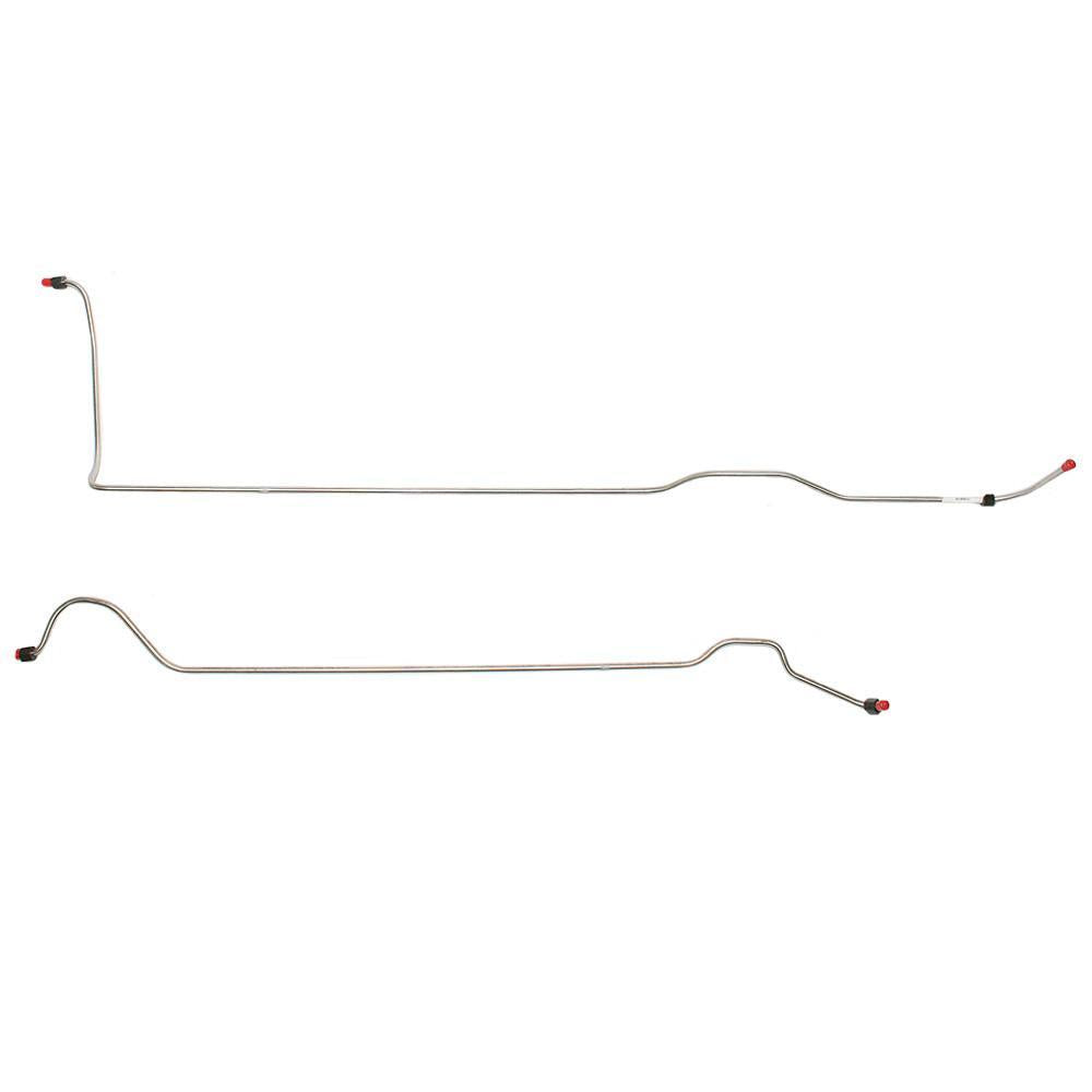 YTC6501SS- 64-66 Mopar A-Body, w/ V8 Trans Cooler Lines; Stainless - SSTubes