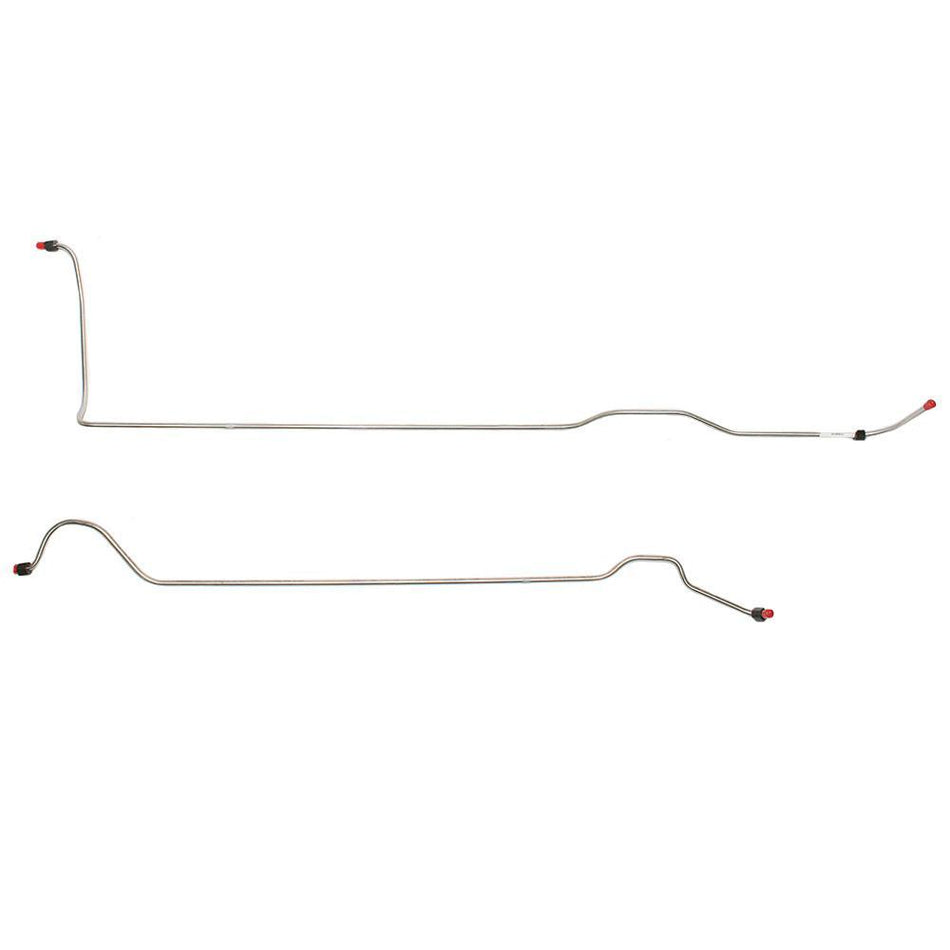 YTC6501SS- 64-66 Mopar A-Body, w/ V8 Trans Cooler Lines; Stainless - SSTubes