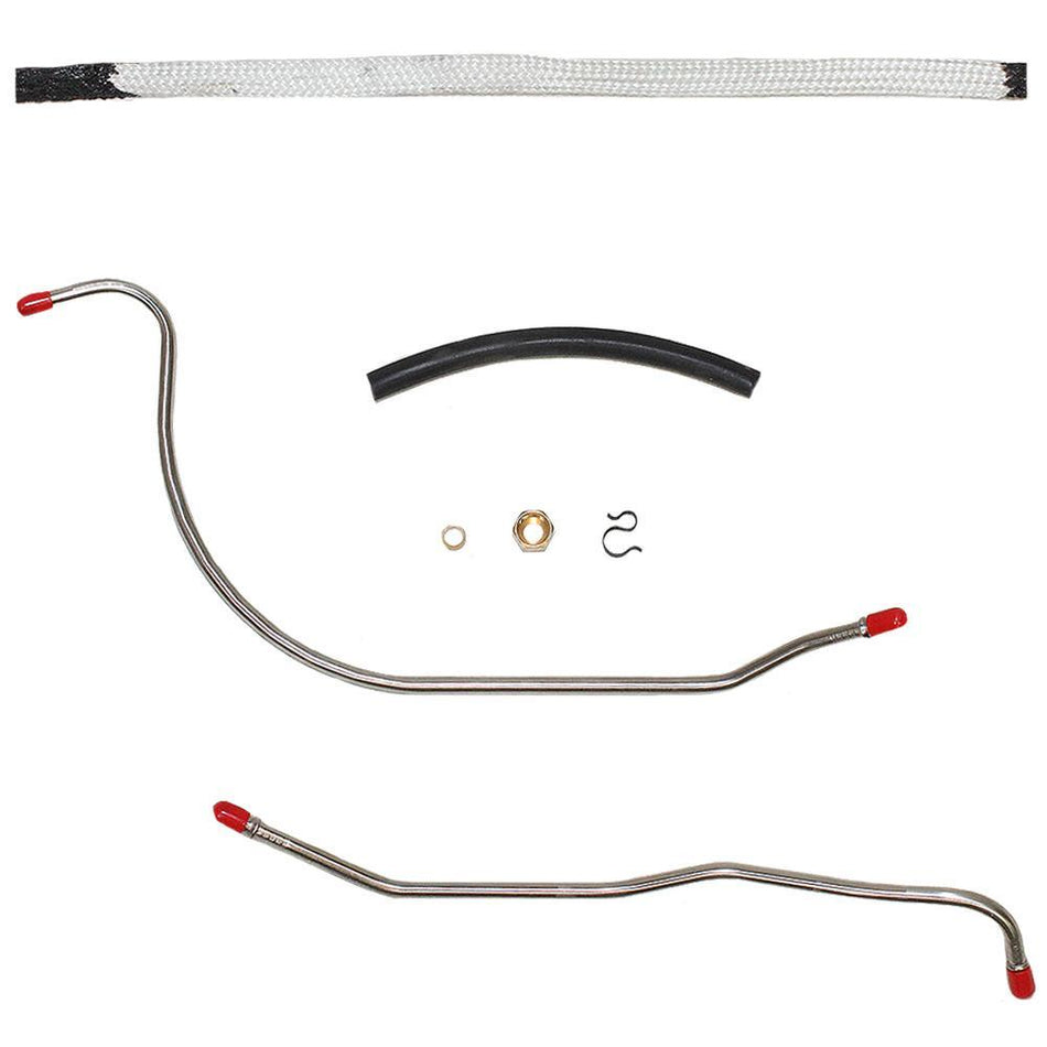 ZCH6501OM- 65-69 Ford Fairlane, Falcon, Mustang & Mercury Cougar, Comet 289/302CID; Choke Tube Kit, Tube Enters Under Choke Housing; Steel - SSTubes