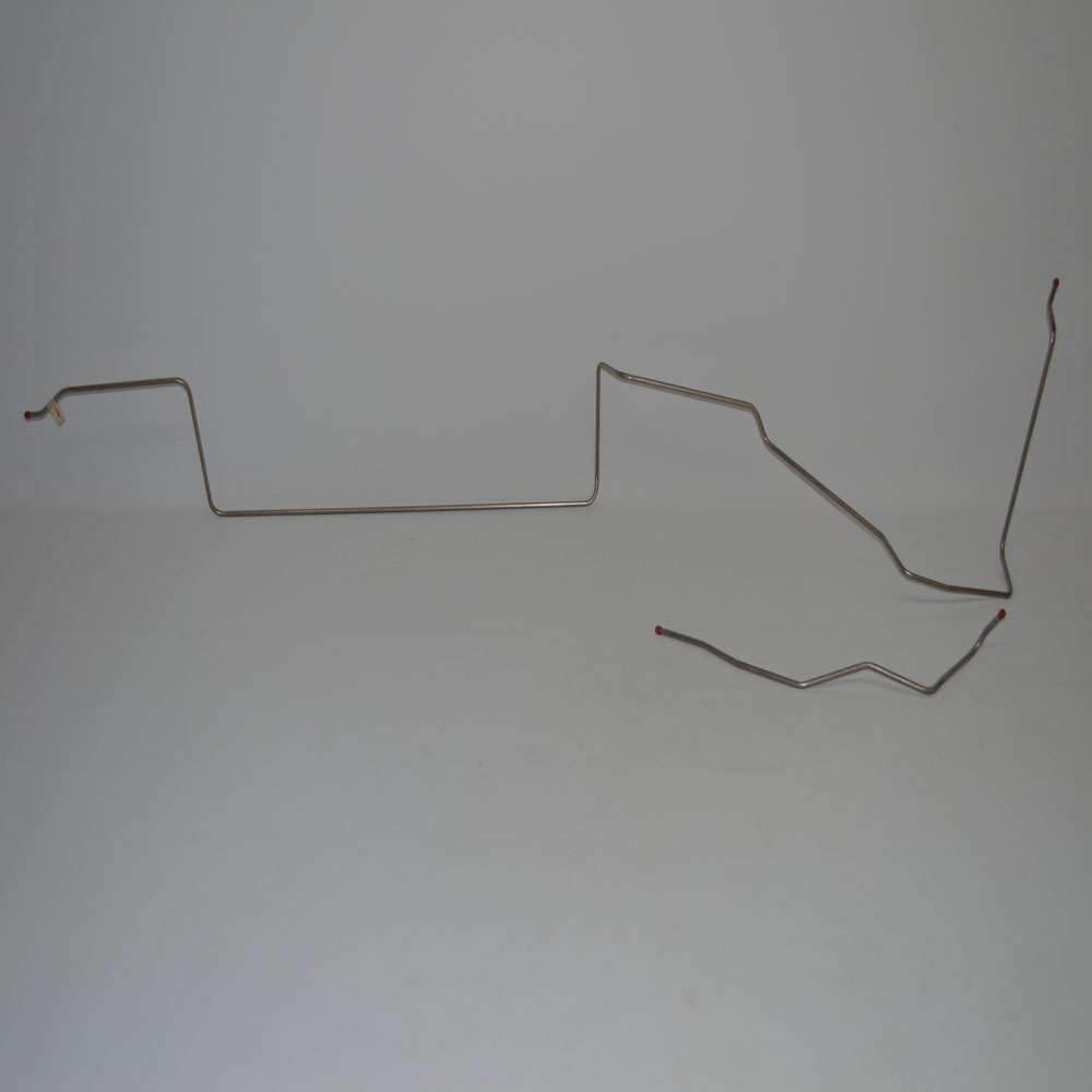 ZGL6806SS- 68-70 Ford Mustang, 6cyl, 3/8" Tank to Pump Fuel Line, 2pc; Stainless - SSTubes