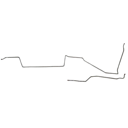 ZGL6813SS- 68 Mercury Cougar V8, 2pc, 3/8" Fuel Line; Stainless - SSTubes