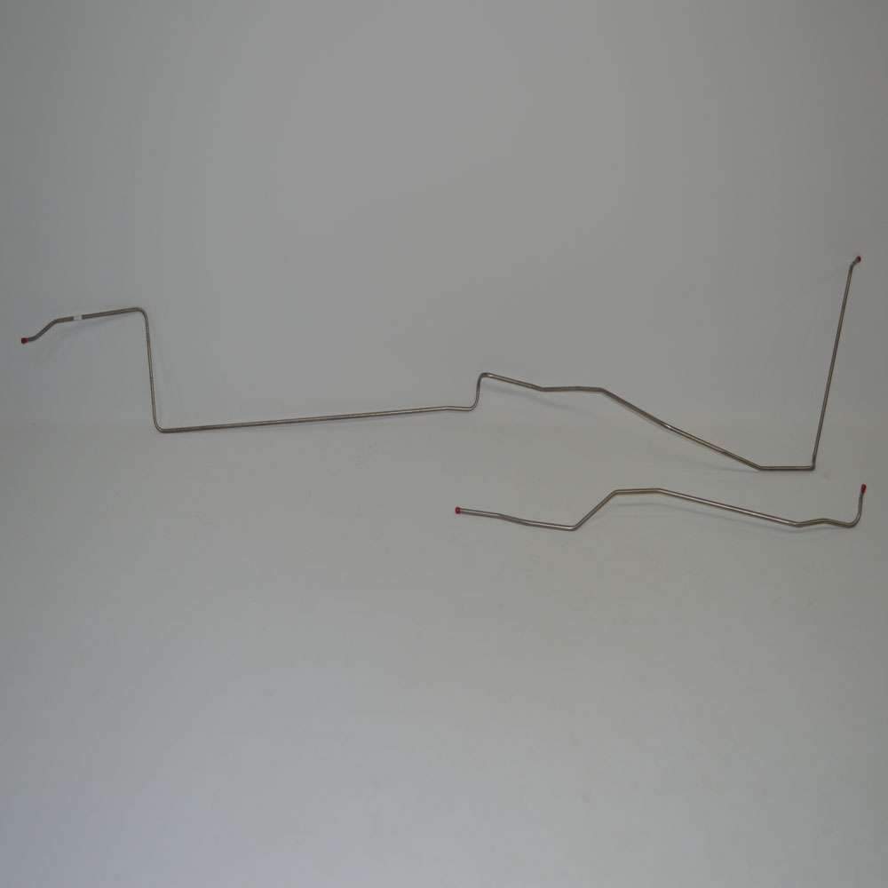 ZGL6912SS- 69 Mercury Cougar, 2pc, 3/8" Fuel Line; Stainless - SSTubes