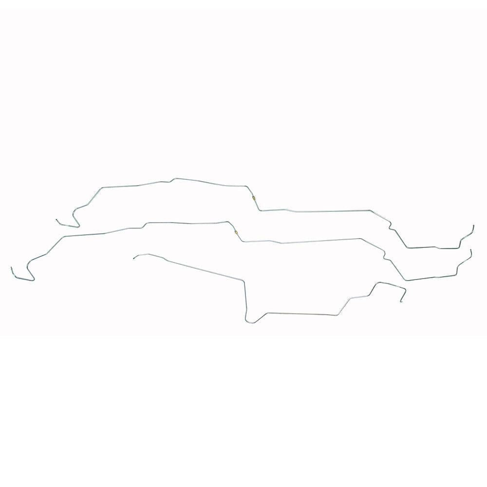ZGL8601SS- 86 Ford Mustang, V8, Intermediate Fuel Lines w/o Subframe Connectors; Stainless - SSTubes