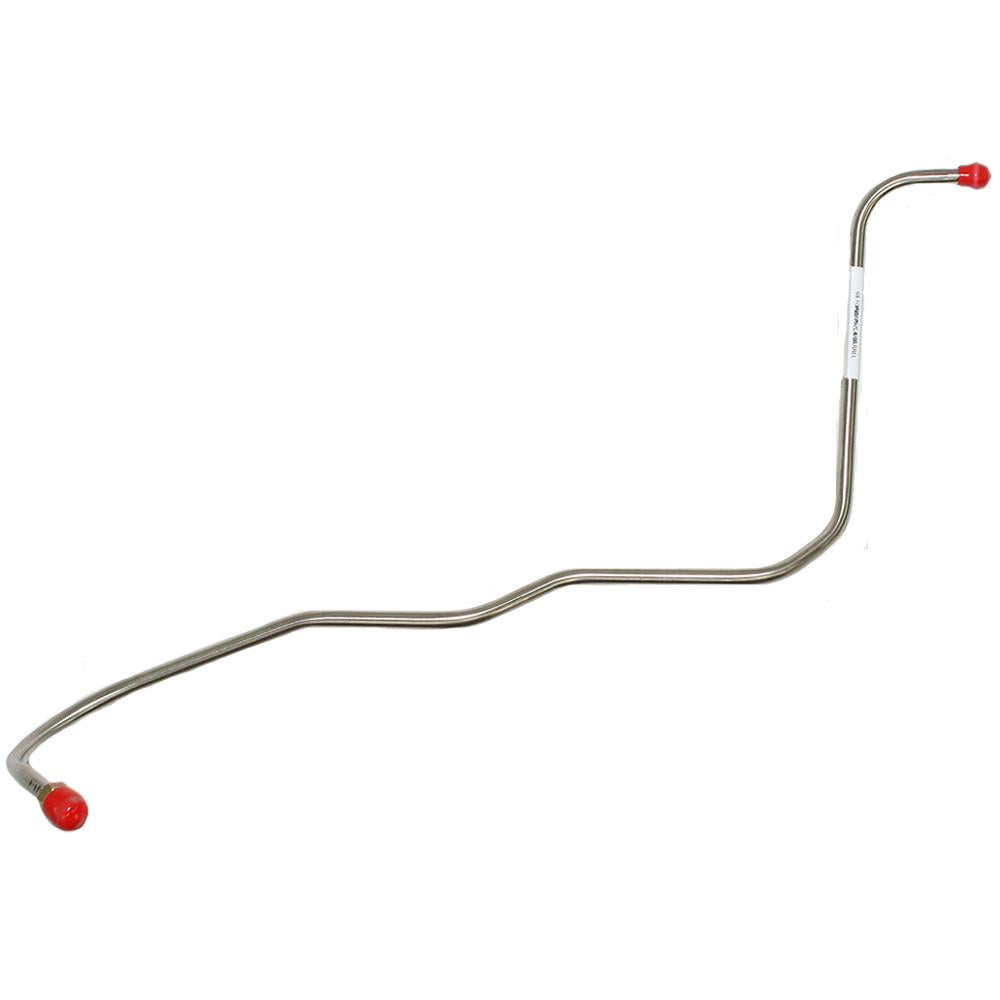 ZPC6801SS- 68 Ford Mustang, Fairlane, Torino & Mercury Cougar, 302CID 4BBL; Pump to Carb Fuel Line; Stainless - SSTubes
