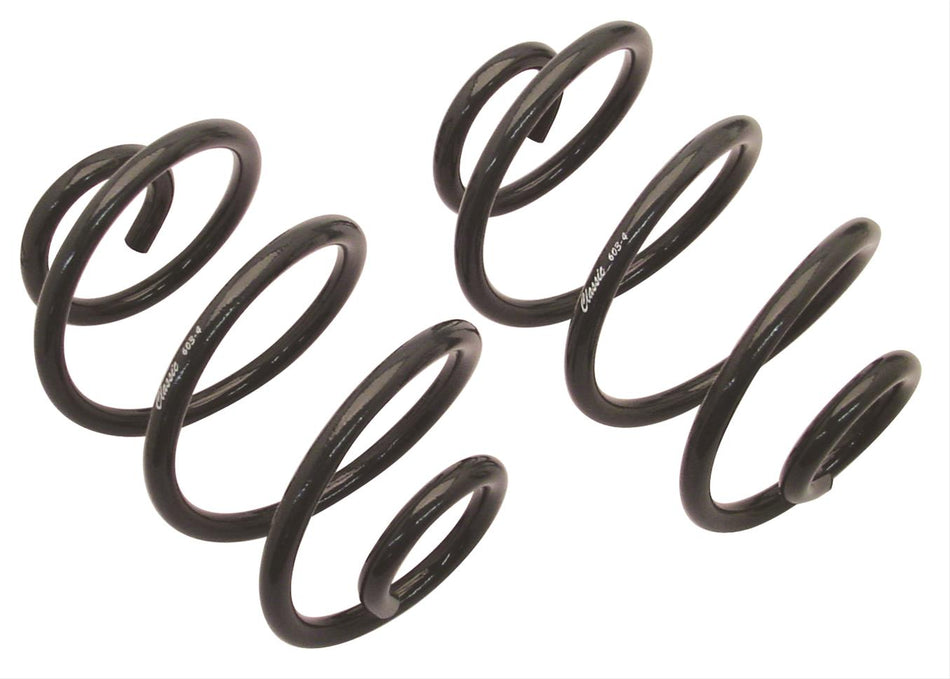 CPP 1960-72 Chevy C10 Rear Coil Springs, 4" Drop Height; Pair - SSTubes